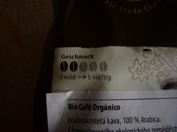 Gepa - Bio Café Organico naturmild gemahlen 250g - mild