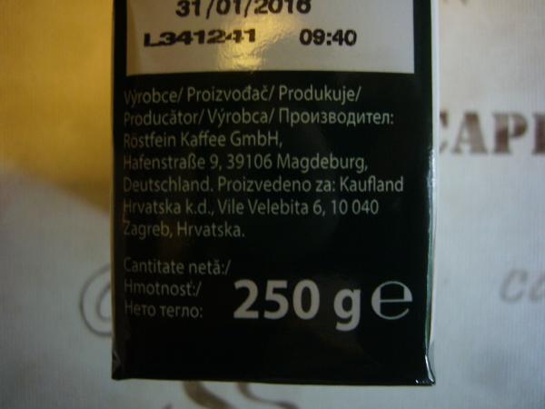 Výrobce - Röstfein - Gold 100% arabica 250g