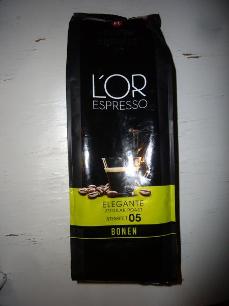L'OR Espresso - Elegante Regular roast Intensiteit 05 Bohnen 500g