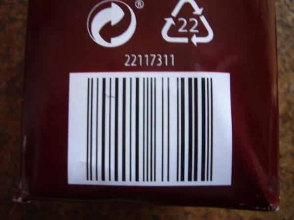 Amaroy extra - čárkový kód