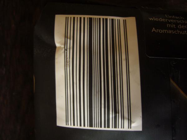 Tizio - Caffè espresso bohne 1000g - čárkový kód