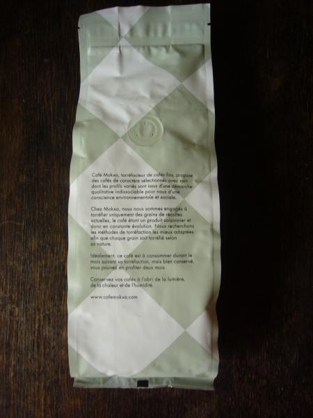 Mokxa - Bresil Carmo Estate - back