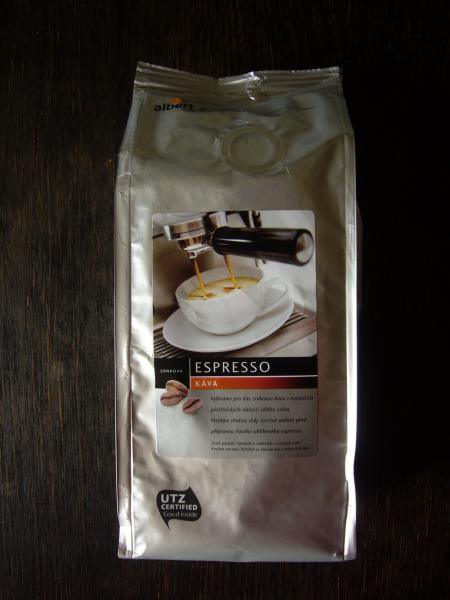 Albert Excellent - Espresso zrnková 250g