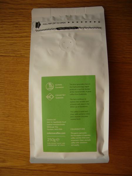 Colonna - Bellla Elizabeth 2016 250g - back