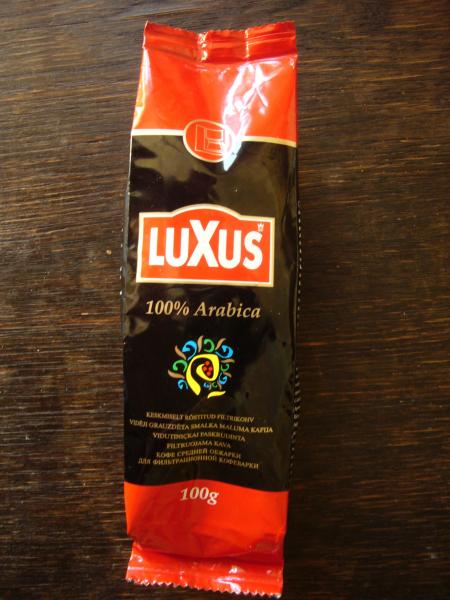 Luxus - 100% Arabica Keskmiselt Röstitud Filtrikohv 100g