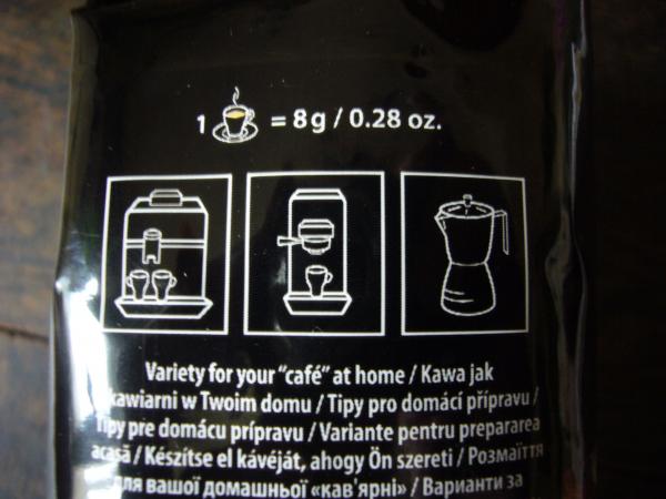 Tchibo - Espresso Sicilia Style intense roast grani 500g - příprava