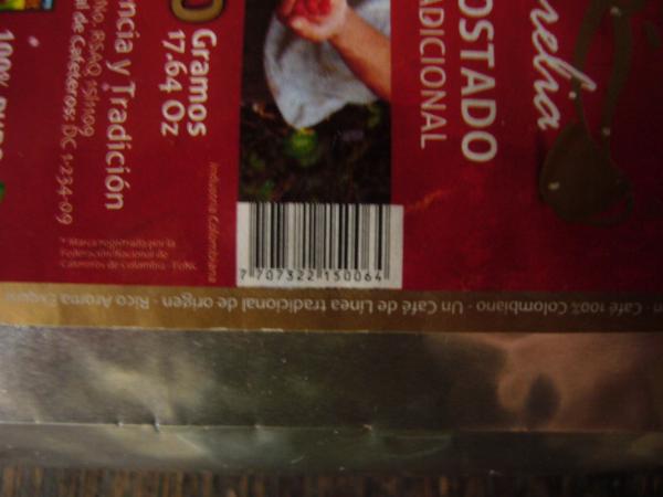 Café La Morelia - Café tostado linea Tradicionam grano 500g - code