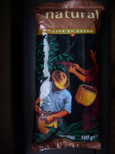 Hacendado - Natural grano 500g