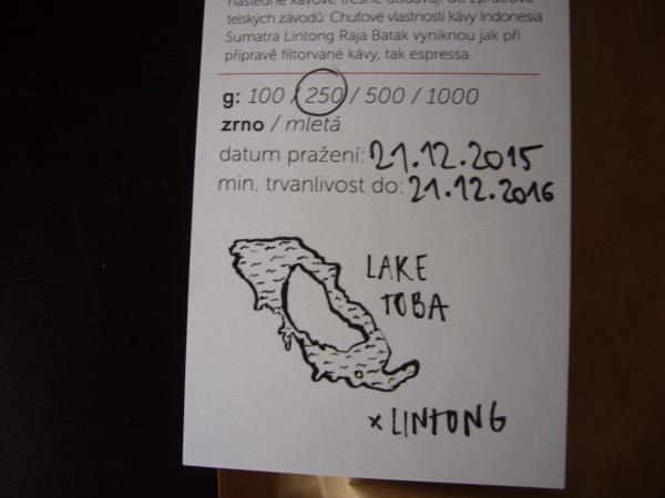 Original Coffee - Indonesia Sumatra Lintong Raja Batak 250g