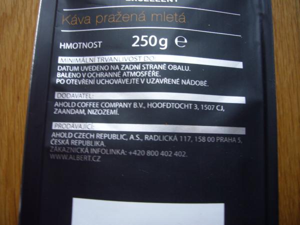 Albert Excellent - Brazílie 250g